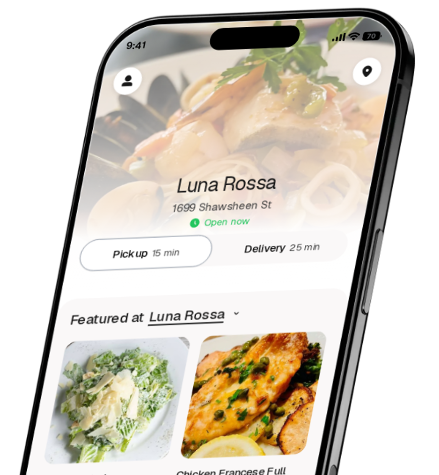 Luna Rossa app preview