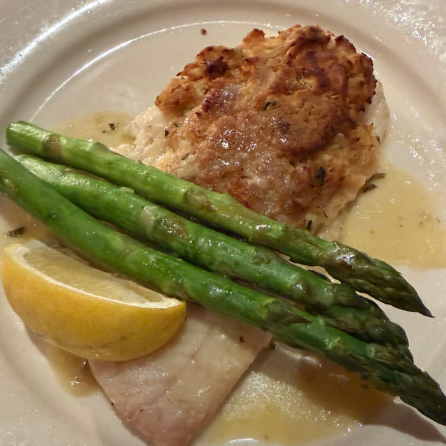 Baked Haddock.