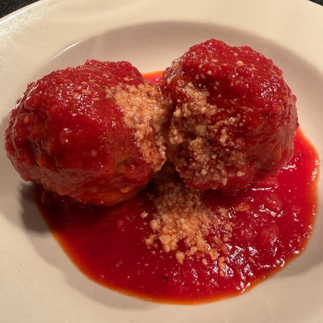 Luna’s Homemade Meatballs.