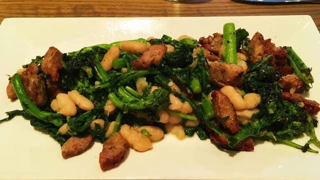 Sausage, Rabe & Beans.